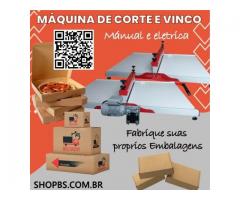 Máquina de Corte e Vinco Manual 100cm - Shop BS Máquinas